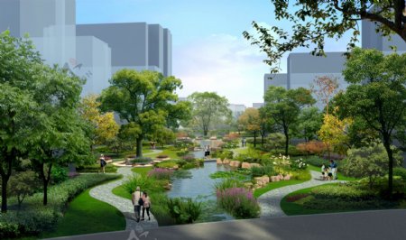城郊公园园林设计