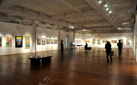上海美术馆展示室图片