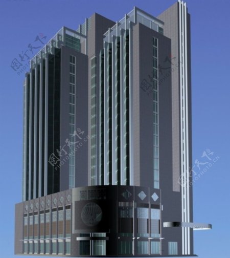 高层公共建筑商业办公楼