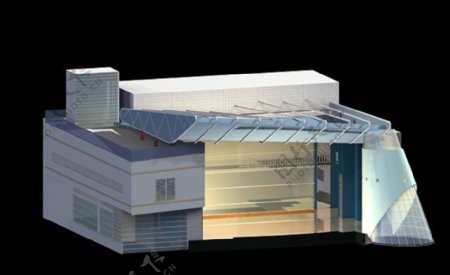 办公建筑3d模型