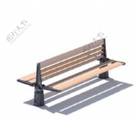 室外模型休息座椅3d素材3d模型27