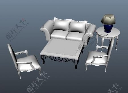 家用椅子沙发模型免费下载