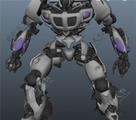 3D装甲机器人游戏模型