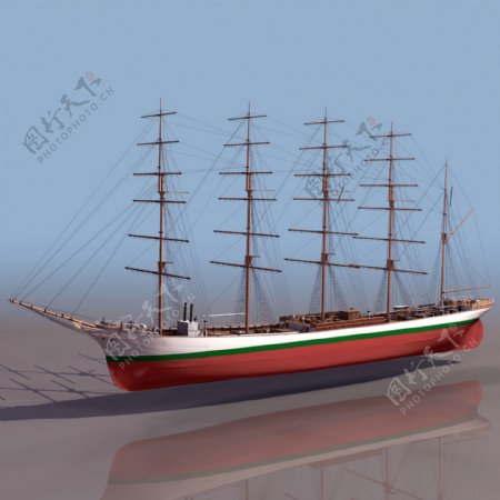 CAPHORN船模型04