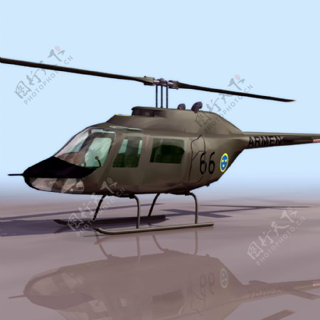 ABJETR2直升机模型02