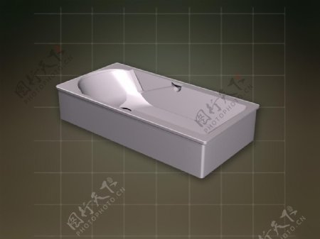 3DMAX文件浴盆