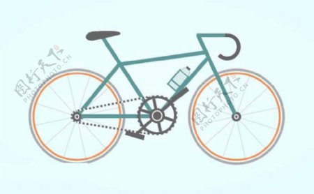 纯CSS3实现流畅的自行车特效