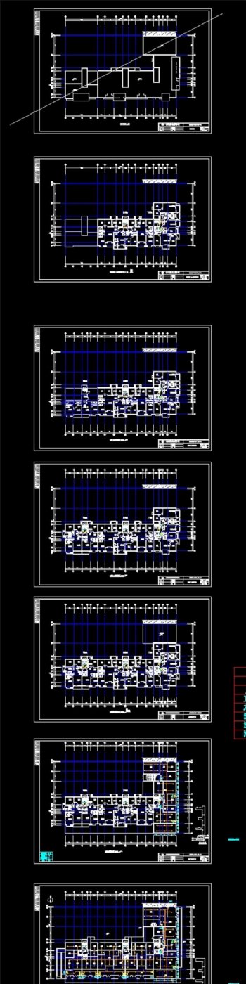 建筑平面规划CAD图纸