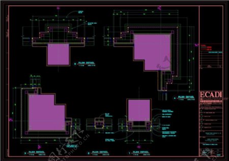 楼房建设细部CAD图纸