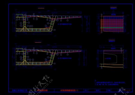 普通钢筋构造图cad图纸