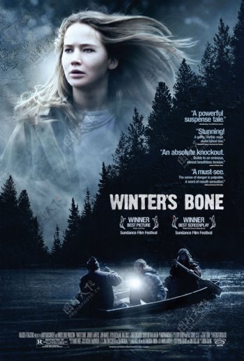 电影海报冬天的骨头winter39sbone图片