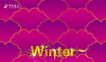 winter吊旗图片