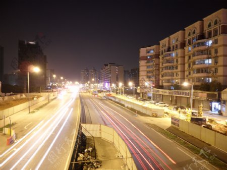 高清城市夜景背景jpg素材