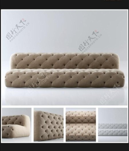 软沙发3模型素材