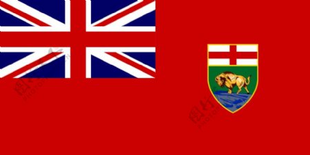 马尼托巴的国旗加拿大
