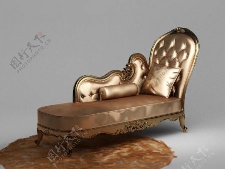 贵妃椅3d模型