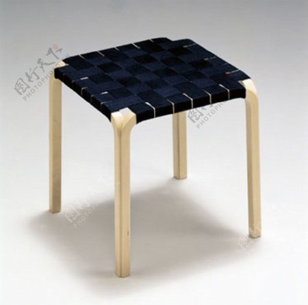 木制绷带面方凳模型