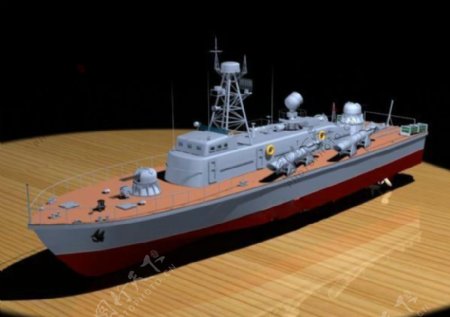 鱼雷艇模型