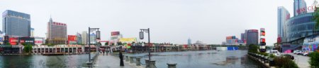 潍坊市白浪河景观图图片