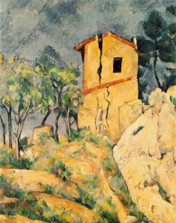 PaulCzanne0337法国画家保罗塞尚paulcezanne后印象派新印象派人物风景肖像静物油画装饰画