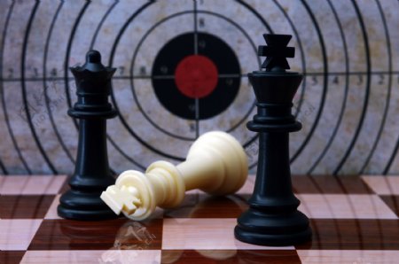 国际象棋和目标的概念