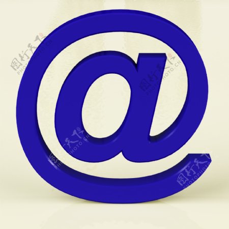 蓝色代表Internet邮件和电子邮件通信