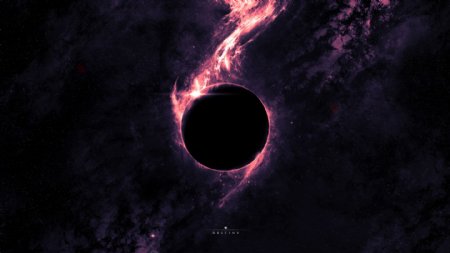 高清银河黑洞图片素材