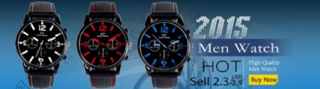 深蓝色速卖通热销GT手表海报图片