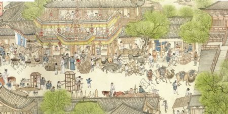 中国传统文化艺术古画