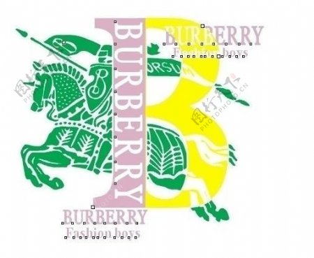 burberry骑马图片