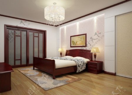 中式古典卧室风格设计