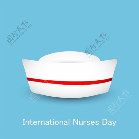 国际护士节的概念护士帽