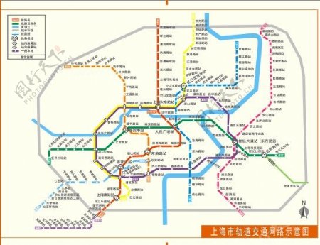 上海地铁地图上海地铁地图矢量图