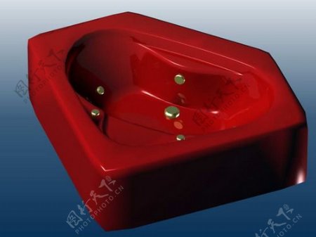 浴缸3d模型卫生间用品设计图23