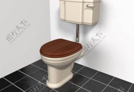 坐便器3d模型3D卫生间用品模型66
