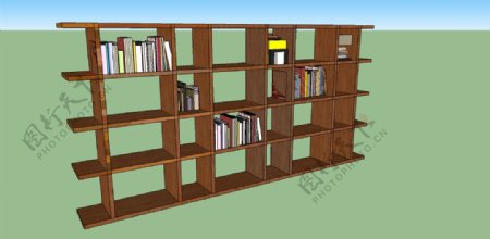 木制的图书馆