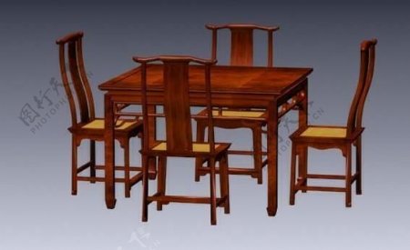 室内家具之明清椅子233D模型