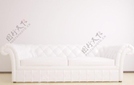 BaxterCasperSofa白色长沙发