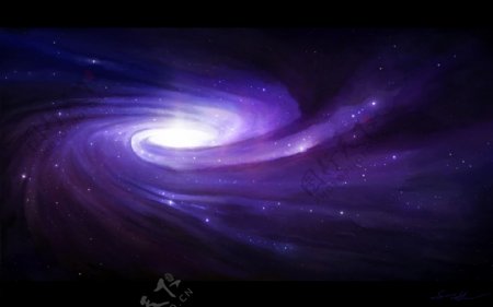 紫色银河系
