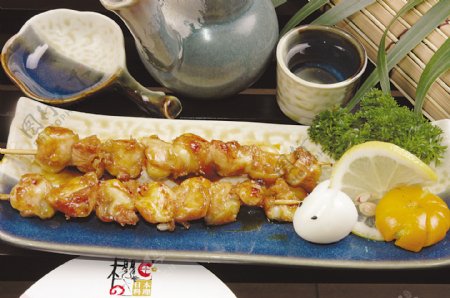 日本料理烤鸡软骨