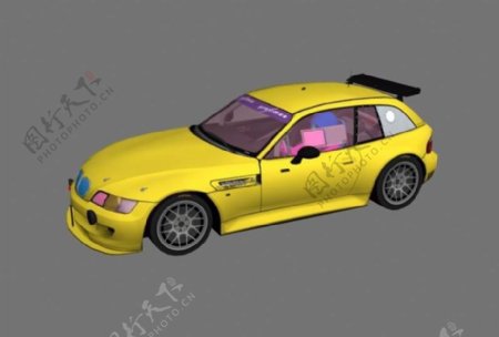 bmw汽车模型3d源文件图片