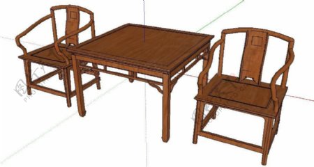 精致中式家具餐桌椅组合图片