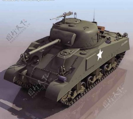 坦克3d模型图片