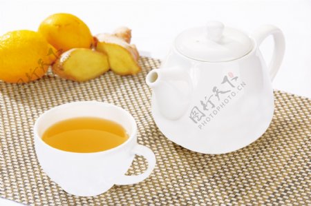 生姜柠檬茶图片