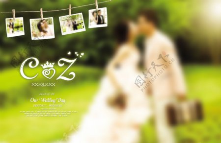 婚礼背景画面图片