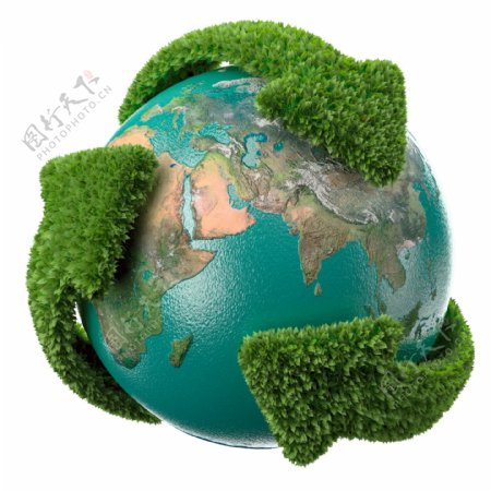 地球循环绿色环保