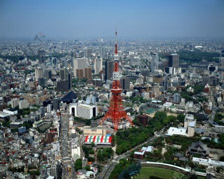 城市建筑俯瞰宏大