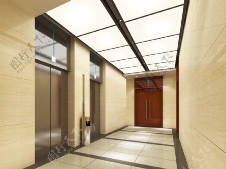 电梯厅办公楼酒店图片
