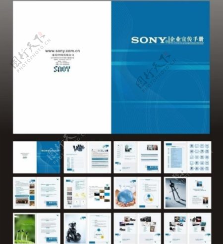 索尼企业画册候选图片