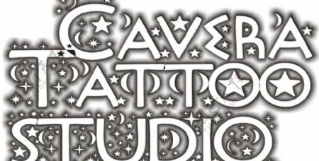 CaveraTattooStudiologo设计欣赏CaveraTattooStudio广告设计标志下载标志设计欣赏